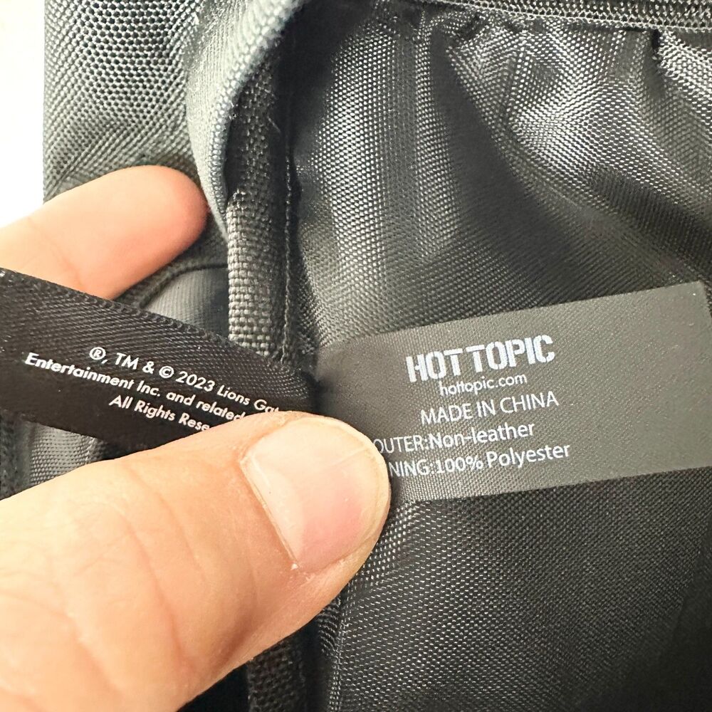 Hot Topic Twilight Eward Bella Quote Backpack HTF Rare EUC - Picture 10 of 10